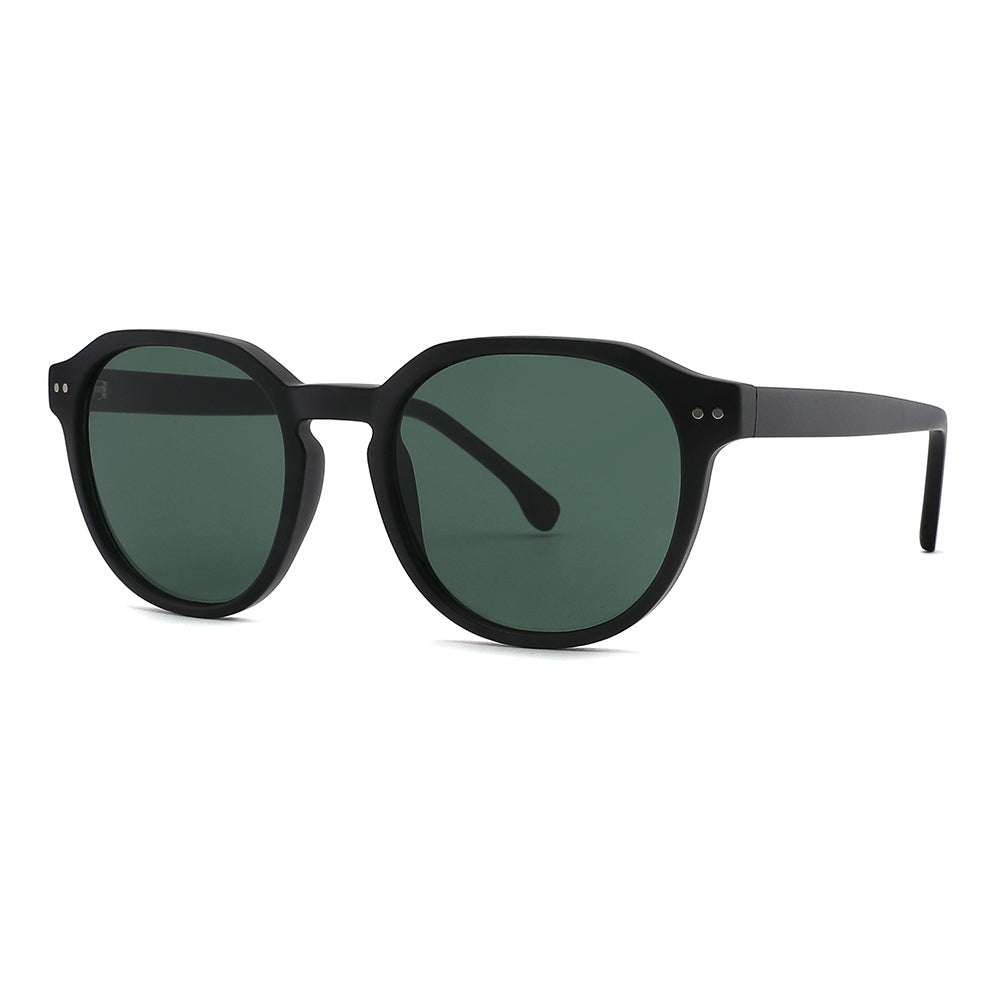 Vista lateral gafa sol marca Luper modelo Emilio Castelar color negro mate