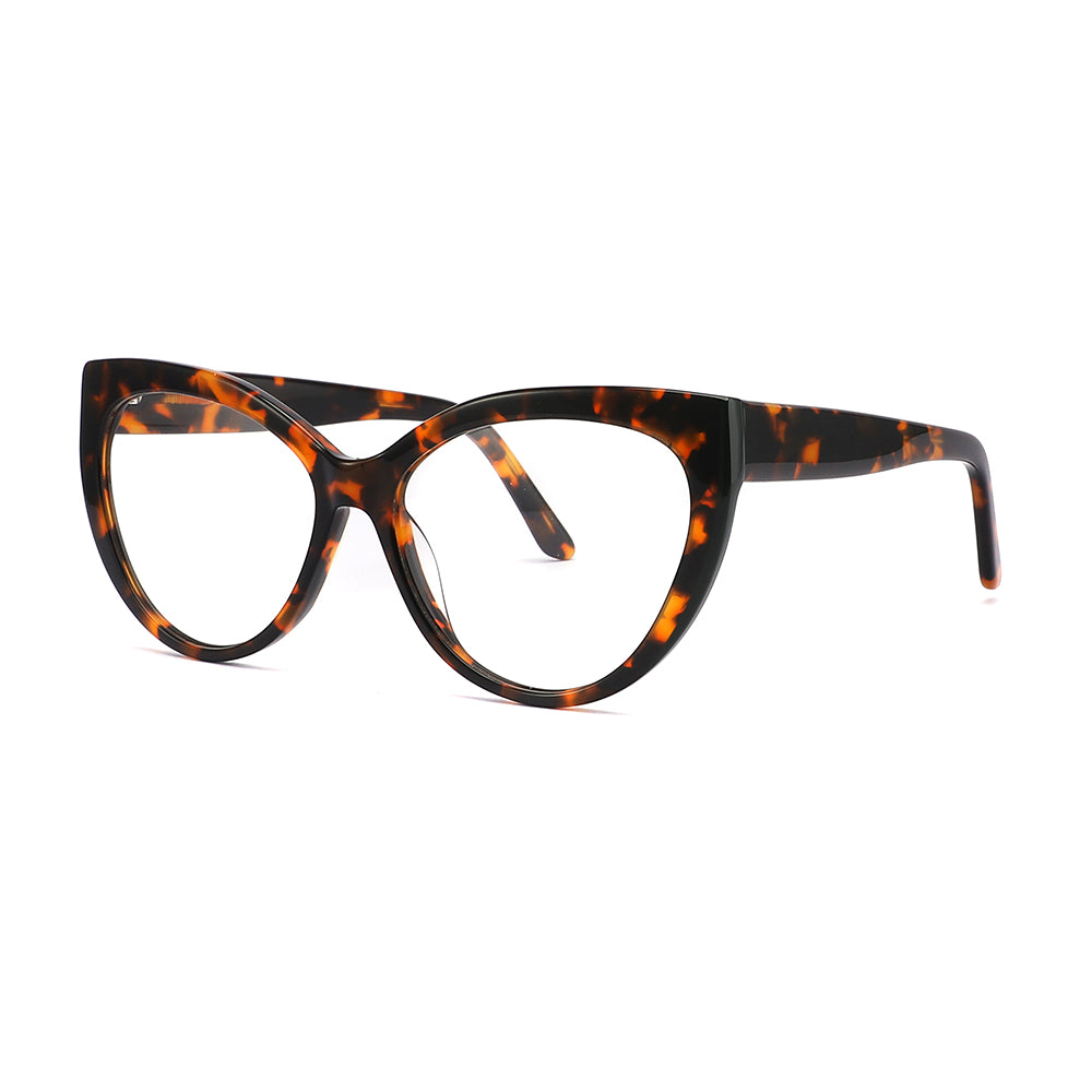 Vista lateral gafa graduada marca Luper modelo Pujante en color habana