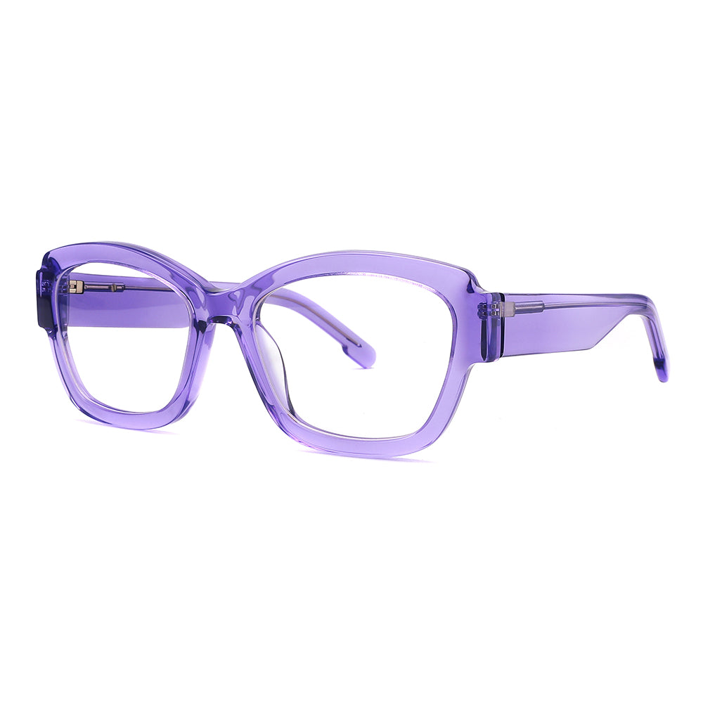 Gafas Graduadas LUPER RIQUELME Morado - Vista Lateral