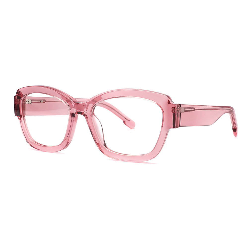 Gafas Graduadas LUPER RIQUELME Rosa - Vista Lateral