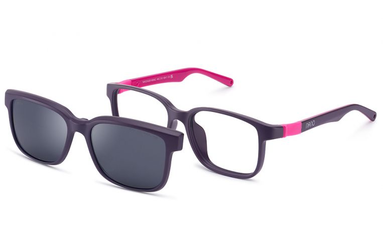 GAFAS GRADUADAS NANO LOOT CLIP NAO3420 LOOT Clip Morado / Fucsia Cal.50