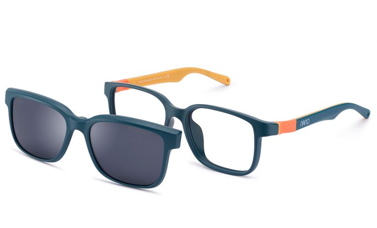 GAFAS GRADUADAS NANO LOOT CLIP NAO3420 LOOT Clip Turquesa / Naranja Cal.50