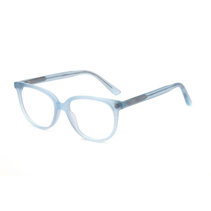 Misma montura, en tono azul claro