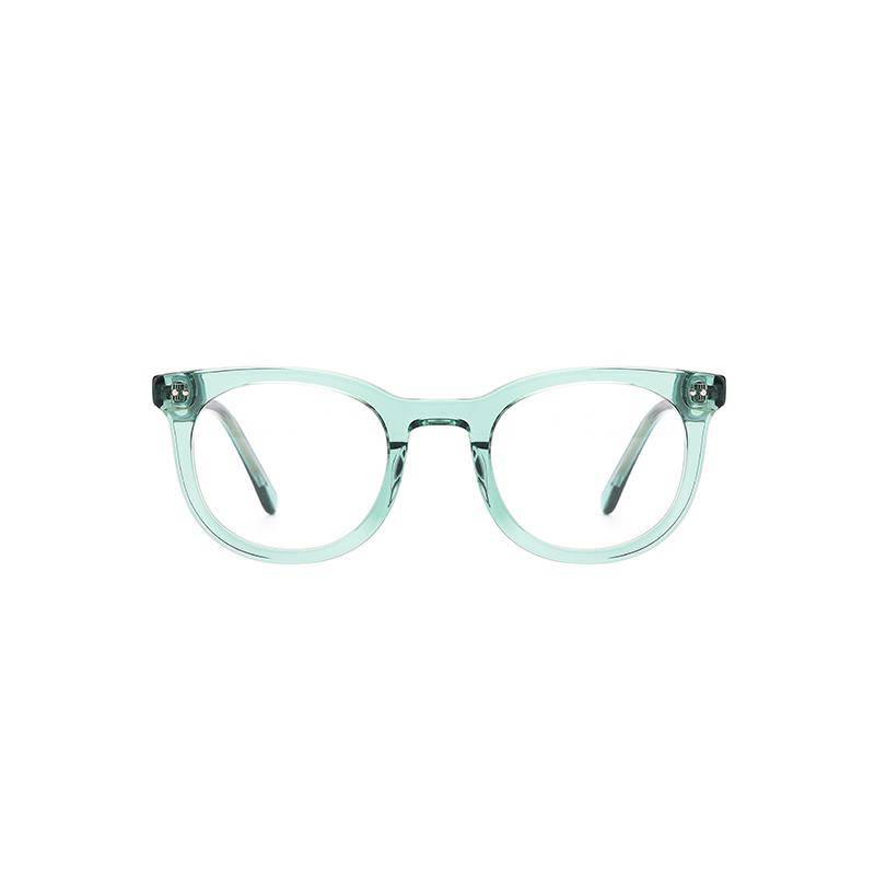 Gafas de vista montura en acetato color azul verdoso. Modelo Zarangollo. Gafas graduadas con lentes y monturas incluidas desde 59€ en óptica LUPER Murci