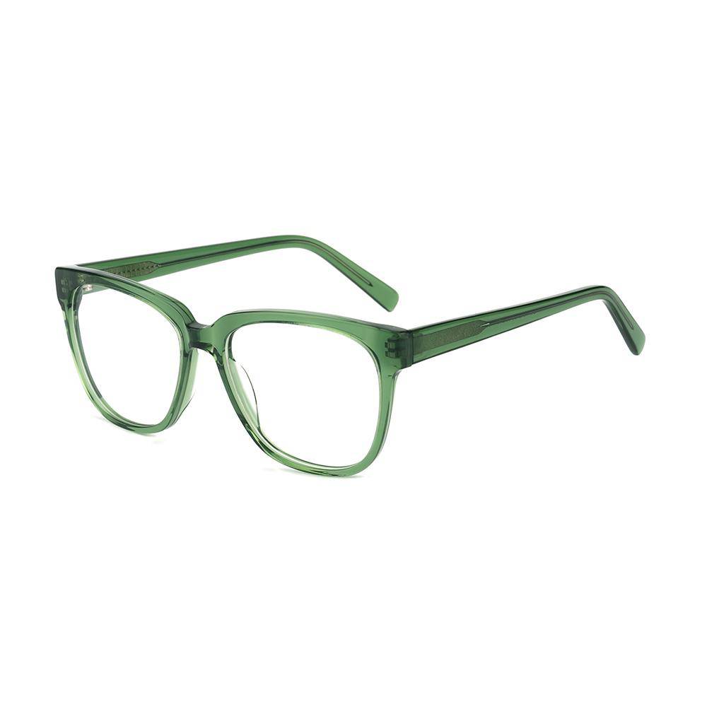 Gafa de vista montura de acetato en color verde. Gafa graduada con lentes y montura incluidas desde 59€ en óptica LUPER Murcia