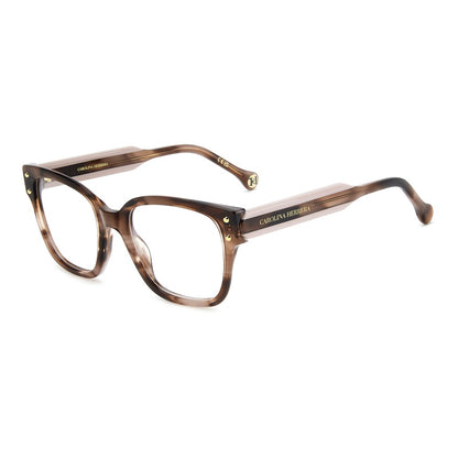 Gafas de vista Carolina Herrera femeninas, estilo cuadrada, montura de acetato, color de montura rosa, color de lente transparente y calibre 51 mm - Envío 24/48 horas en España - Her 0367 1Zx