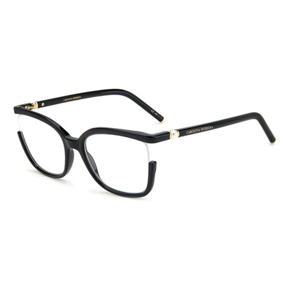 Gafas de vista Carolina Herrera femeninas, estilo rectangular, montura de tr90, color de montura negro, color de lente transparente y calibre 53 mm - Envío 24/48 horas en España - Ch 0004 807