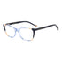 Gafas de vista Carolina Herrera femeninas, estilo rectangular, montura de acetato, color de montura azul, color de lente transparente y calibre 54 mm - Envío 24/48 horas en España - Her 0124 1Zn