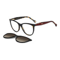 Gafas de vista Carolina Herrera femeninas, estilo ojo de gato, montura de acetato, color de montura habana, color de lente transparente y calibre 54 mm - Envío 24/48 horas en España - Her 0259/Cs 086