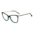 Gafas de vista Carolina Herrera femeninas, estilo rectangular, montura de acetato, color de montura verde, color de lente transparente y calibre 55 mm - Envío 24/48 horas en España - Her 0287/G 1Ed