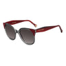 Gafas de sol Carolina Herrera femeninas, estilo cuadrada, montura de acetato, color de montura gris, color de lente gris y calibre 54 mm - Envío 24/48 horas en España - Her 0289/S 268