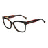 Gafas de vista Carolina Herrera femeninas, estilo rectangular, montura de acetato, color de montura habana, color de lente transparente y calibre 54 mm - Envío 24/48 horas en España - Her 0316 086