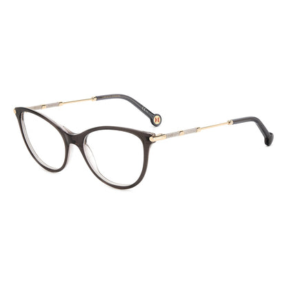 Gafas de vista Carolina Herrera femeninas, estilo rectangular, montura de acetato, color de montura gris, color de lente transparente y calibre 53 mm - Envío 24/48 horas en España - Her 0152 Eib