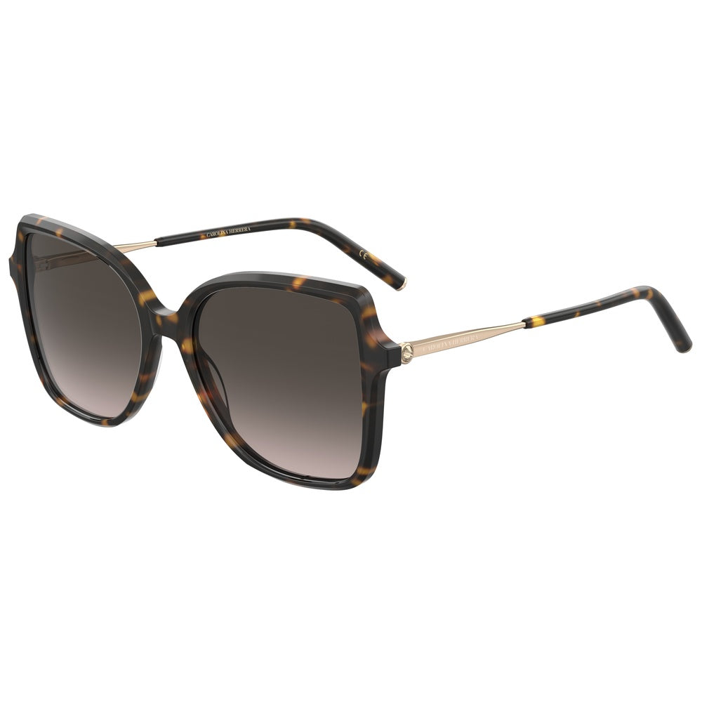Gafas de sol Carolina Herrera femeninas, estilo cuadrada, montura de acetato, color de montura habana, color de lente marron y calibre 55 mm - Envío 24/48 horas en España - Her 0179/S 2Ik