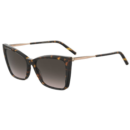 Gafas de sol Carolina Herrera femeninas, estilo rectangular, montura de acetato, color de montura habana, color de lente marron y calibre 57 mm - Envío 24/48 horas en España - Her 0180/S 2Ik