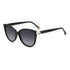 Gafas de sol Carolina Herrera femeninas, estilo ojo de gato, montura de acetato, color de montura negro, color de lente gris y calibre 56 mm - Envío 24/48 horas en España - Her 0237/S 80S
