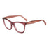 Gafas de vista Carolina Herrera femeninas, estilo rectangular, montura de acetato, color de montura rosa, color de lente transparente y calibre 51 mm - Envío 24/48 horas en España - Her 0228 0T5