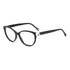 Gafas de vista Carolina Herrera femeninas, estilo ojo de gato, montura de acetato, color de montura negro, color de lente transparente y calibre 55 mm - Envío 24/48 horas en España - Her 0240 80S