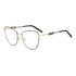 Gafas de vista Carolina Herrera femeninas, estilo rectangular, montura de metal, color de montura negro, color de lente transparente y calibre 56 mm - Envío 24/48 horas en España - Her 0220 2M2