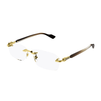 Gafas graduadas Gucci GG1221O – dorado (4)