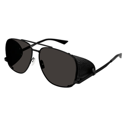 Gafas de sol Saint Laurent SL 653 LEON LEATHER SPOILER – plata (4)