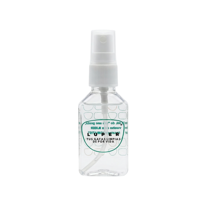 Spray Recargable Limpia Gafas LUPER (25 ml.)