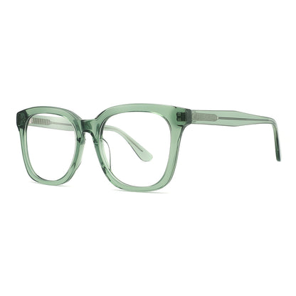 Vista lateral gafa graduada marca Luper modelo Los Tarays color verde