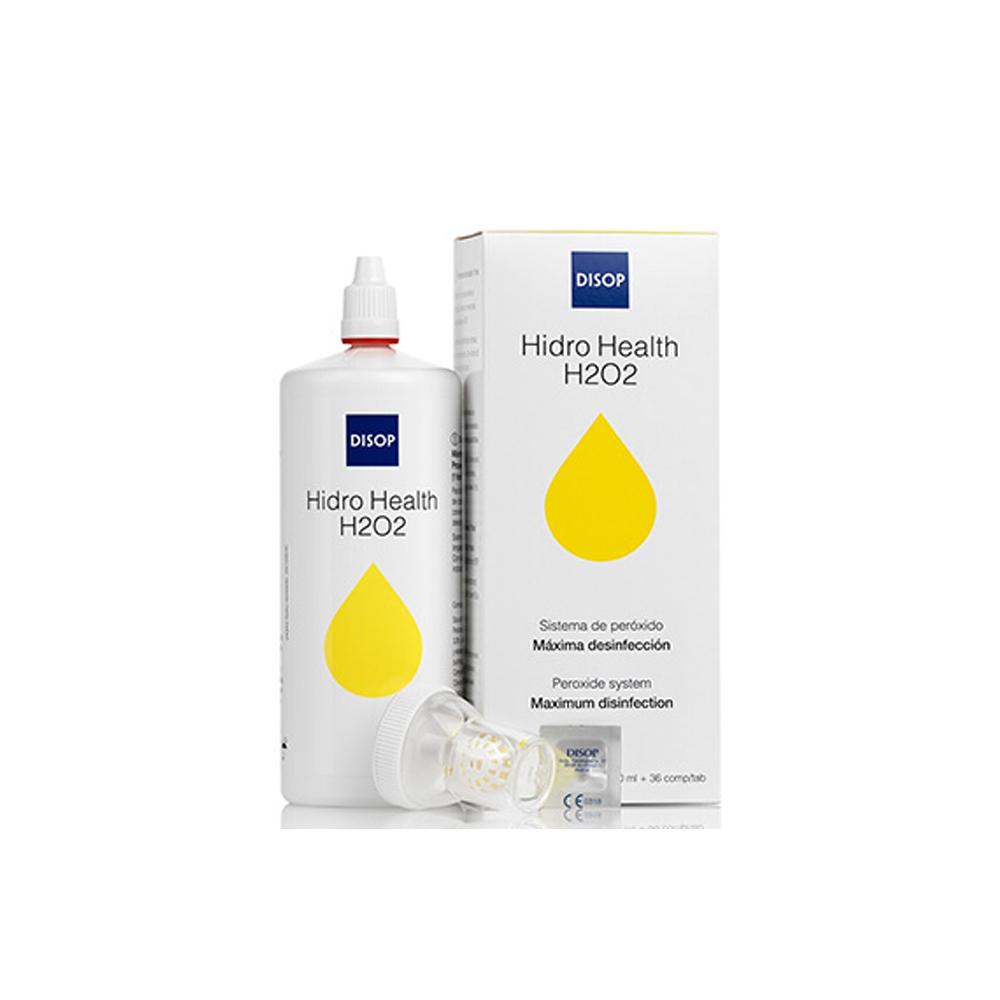 Hidro Health H202 para la desinfección y limpieza diarias de todo tipo de lentes de contacto 