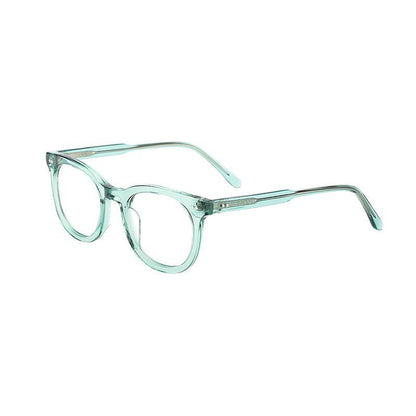 Gafas de vista montura en acetato color azul verdoso. Modelo Zarangollo. Gafas graduadas con lentes y monturas incluidas desde 59€ en óptica LUPER Murcia